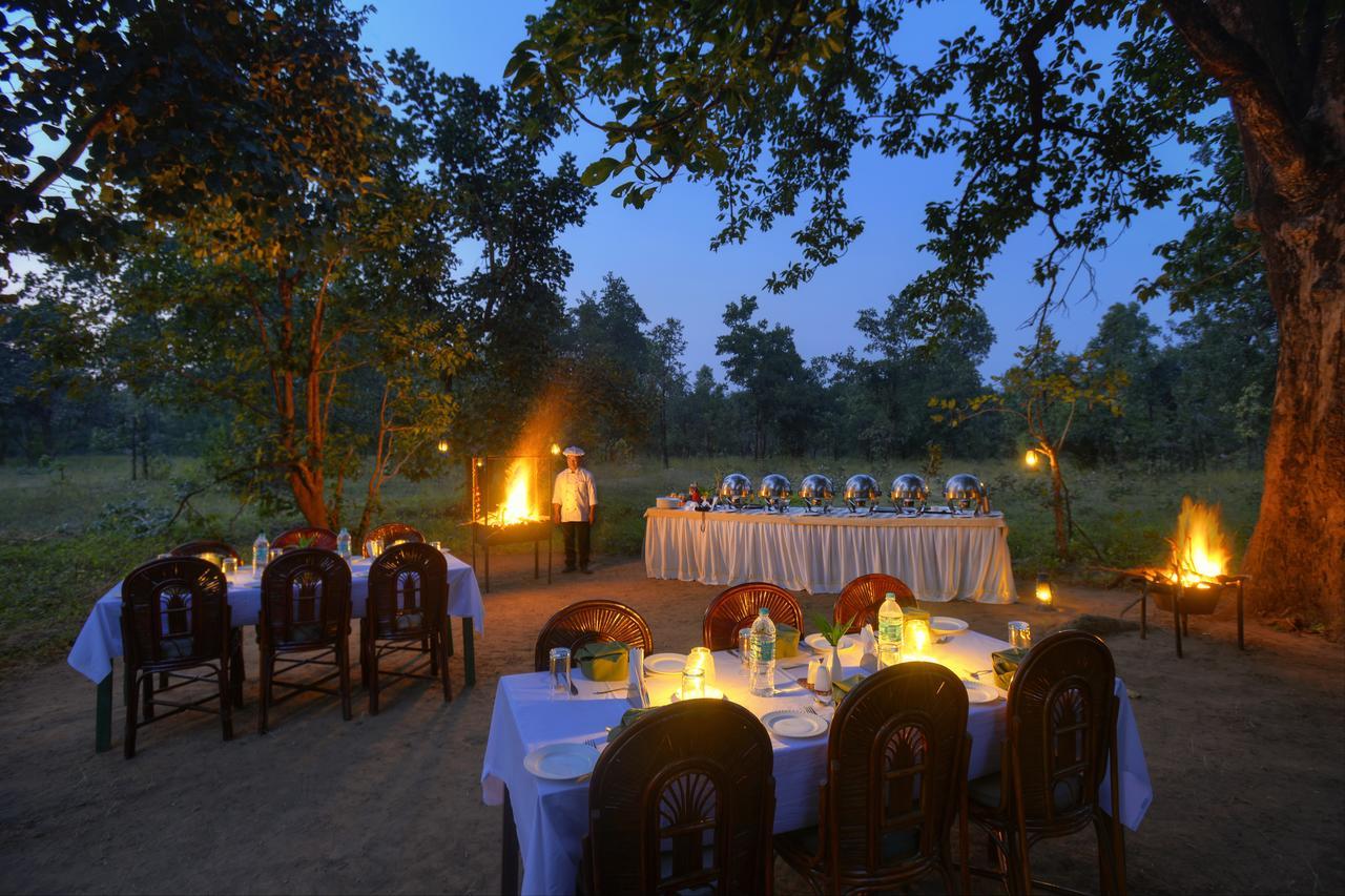 Pench Jungle Camp Hotel Khawasa ภายนอก รูปภาพ